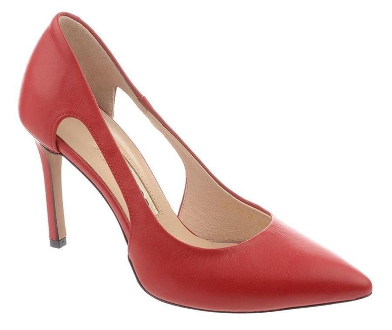 Tocuri înalte Neścior 105-C roșii roșu 2