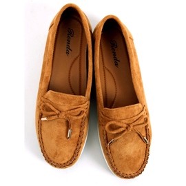 BM Mocasini de damă Camel RQ-2 Camel maro 2