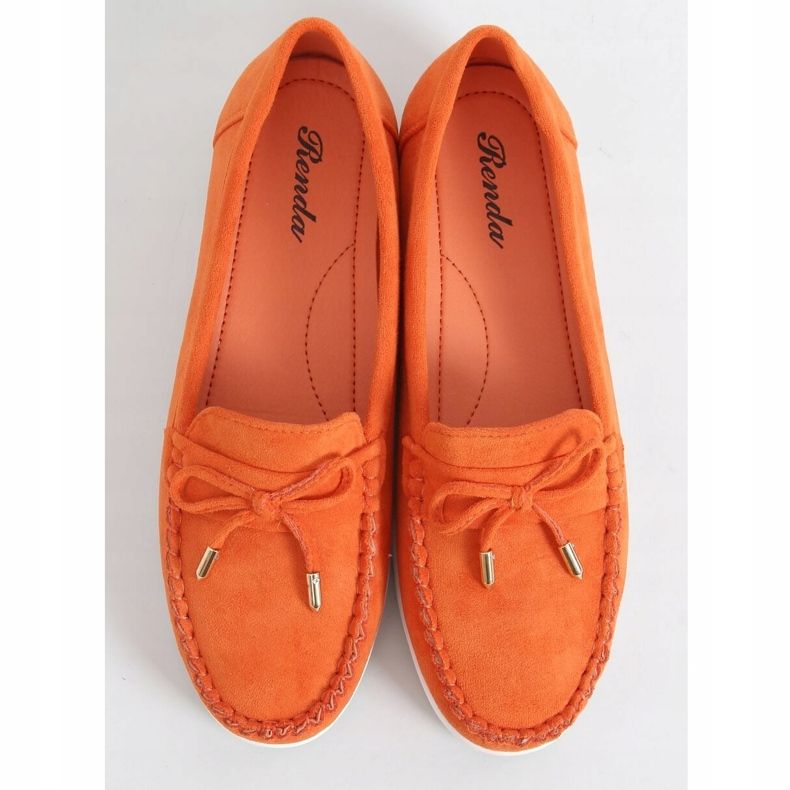 Mocasini dama portocalii RQ-2 Orange portocale 1