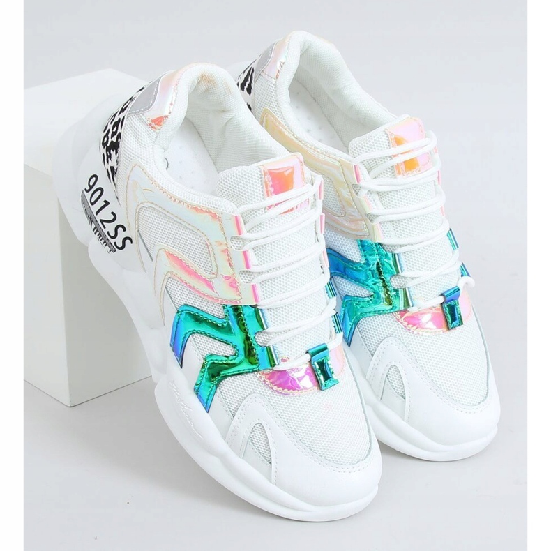 Pantofi sport albi B0-233 Galbeni multicolor 1 Pantofi sport albi B0-233 Galbeni multicolor 1