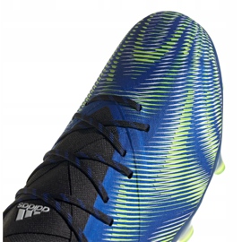 Ghete de fotbal Adidas Nemeziz.1 Fg M FW7423 multicolor albastru 1