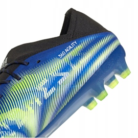 Ghete de fotbal Adidas Nemeziz.1 Ag M FW7325 multicolor albastru 2