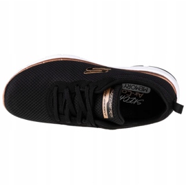 Pantofi Skechers Flex Appeal 3.0 W 13070-BKRG negru de aur 2