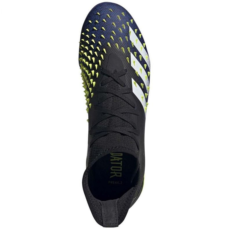 Ghete de fotbal Adidas Predator Freak .2 Fg M S42980 multicolor albastru marin 1