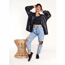 Adidași pentru femei Big Star Black AA274009 negru 1