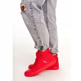 Adidași pentru femei Big Star Red FF274580 roșu 1