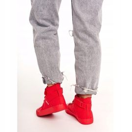 Adidași pentru femei Big Star Red FF274580 roșu 2