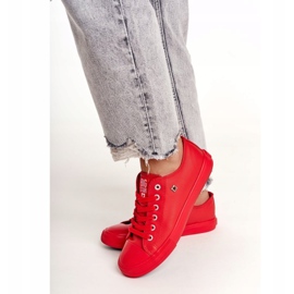 Adidași pentru femei Big Star Red V274872 roșu 2