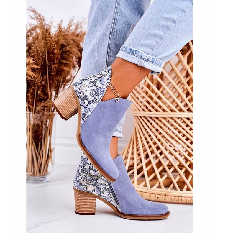 Cizme de piele pentru femei cu toc înalt Maciejka Light Blue 04492 albastru 2 Cizme de piele pentru femei cu toc înalt Maciejka Light Blue 04492 albastru 2