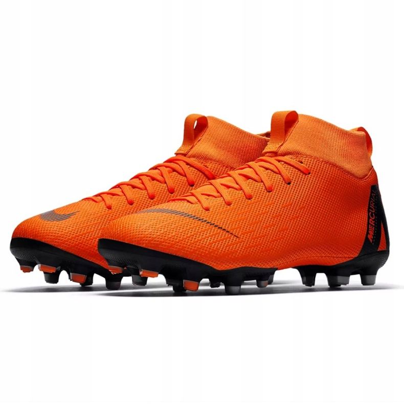 Pantofi de fotbal Nike Mercurial Superfly 6 Academy Gs Mg Jr AH7337-810 portocale 3