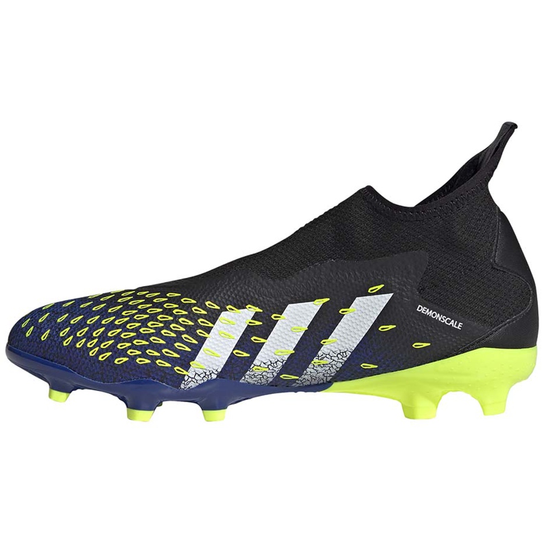 Ghete de fotbal adidas Predator Freak.3 Ll Fg negru-bleumarin-verde FY0617 1