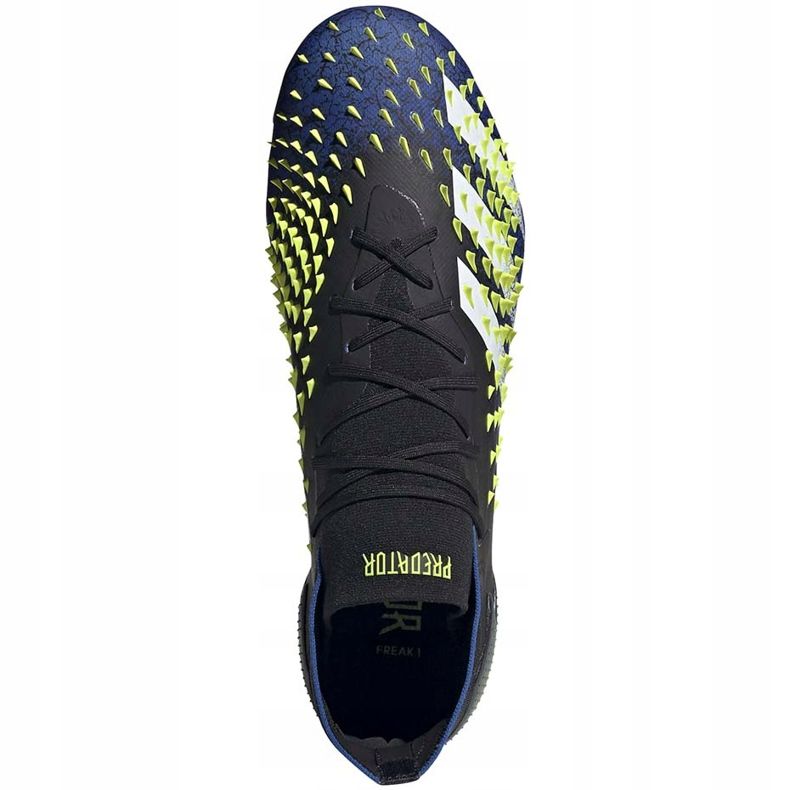 Ghete de fotbal adidas Predator Freak.1 Fg negru-bleumarin-verde FY0743 1