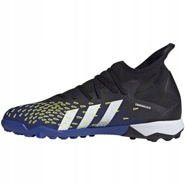Ghete de fotbal adidas Predator Freak.3 Tf negru și albastru FY0623 1