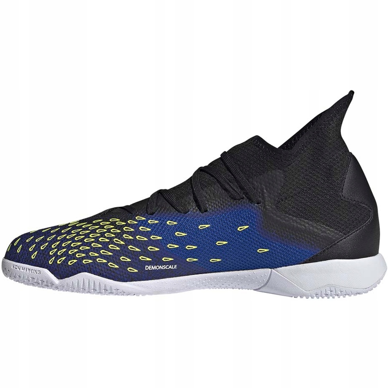 Ghete de fotbal adidas Predator Freak.3 În negru-bleumarin-alb FY0748 1