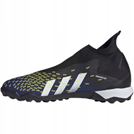 Ghete de fotbal adidas Predator Freak.3 Ll Tf negru și bleumarin FY0619 1
