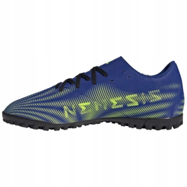 Ghete de fotbal Adidas Nemeziz.4 Tf M FW7405 multicolor albastru 1