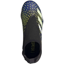 Ghete de fotbal Adidas Predator Freak .3 Ll Tf Jr FY0997 negru, regal negru 2