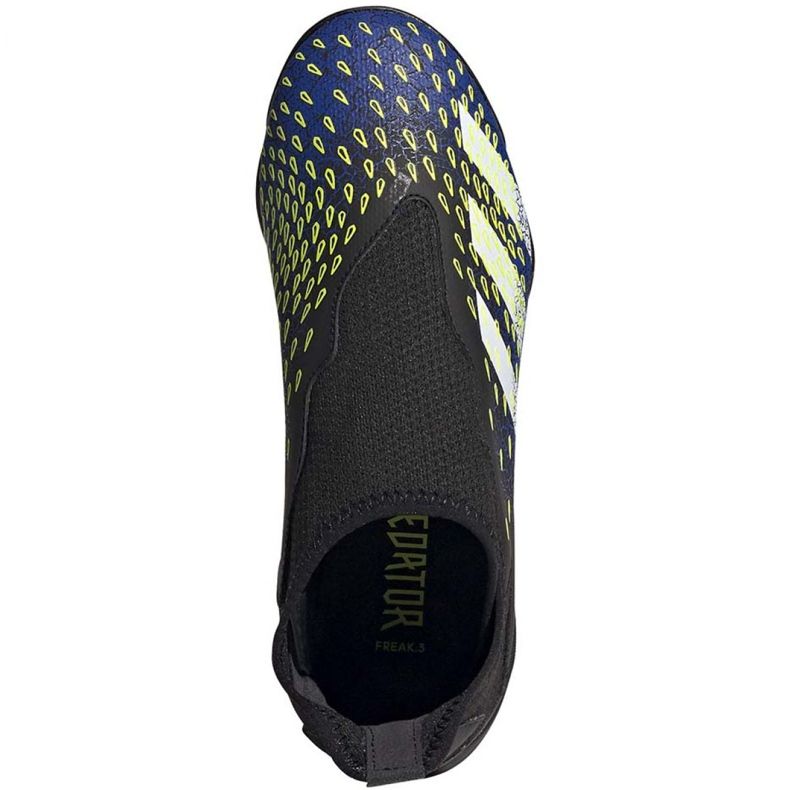 Ghete de fotbal Adidas Predator Freak .3 Ll Tf Jr FY0997 negru, regal negru 2