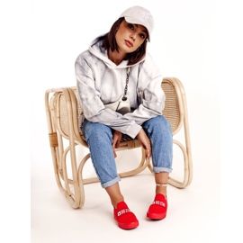 Adidași de damă Slip-on Big Star FF274220 Roșu 2