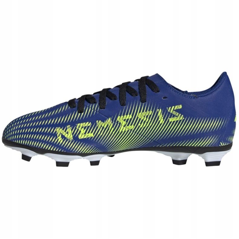 Ghete de fotbal Adidas Nemeziz.4 FxG Jr FY0822 multicolor albastru 1 Ghete de fotbal Adidas Nemeziz.4 FxG Jr FY0822 multicolor albastru 1
