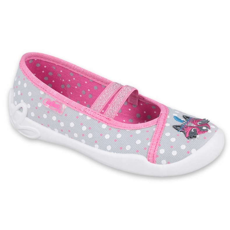 Încălțăminte pentru copii Befado 116X285 roz gri 1