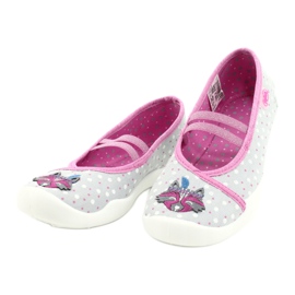 Încălțăminte pentru copii Befado 116X285 roz gri 3