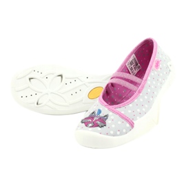 Încălțăminte pentru copii Befado 116X285 roz gri 4