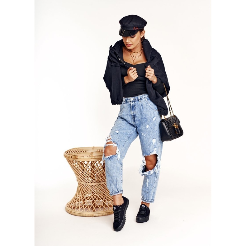 Adidași pentru femei Big Star FF274248 Negru 2