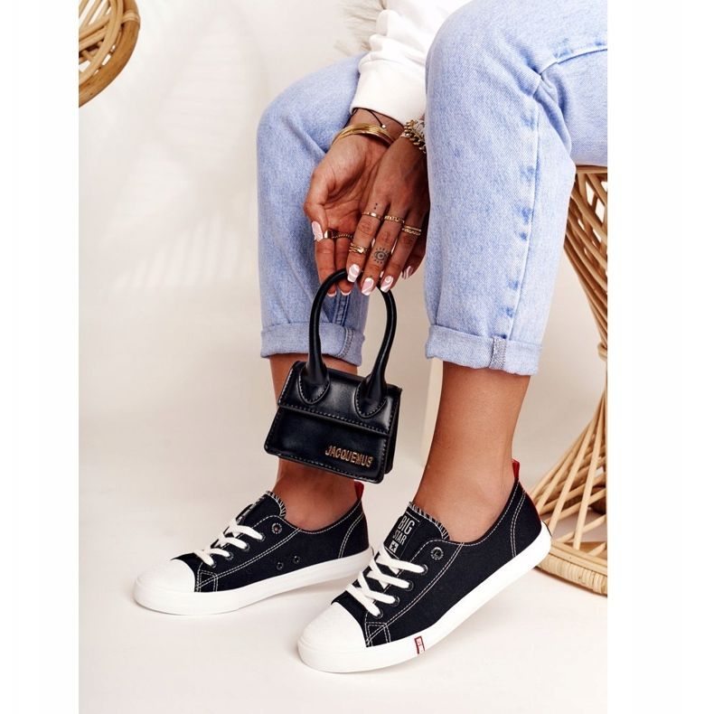 Adidași pentru femei Big Star FF274085 Negru și Roșu 1