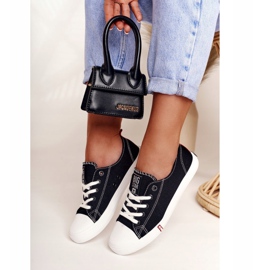 Adidași pentru femei Big Star FF274085 Negru și Roșu 2