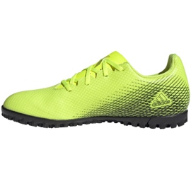 Ghete de fotbal Adidas X Ghosted.4 Tf M FW6917 multicolor galben 1