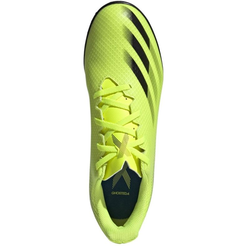 Ghete de fotbal Adidas X Ghosted.4 Tf M FW6917 multicolor galben 2