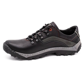 KENT Pantofi de trekking pentru bărbați 268K negri negru 1