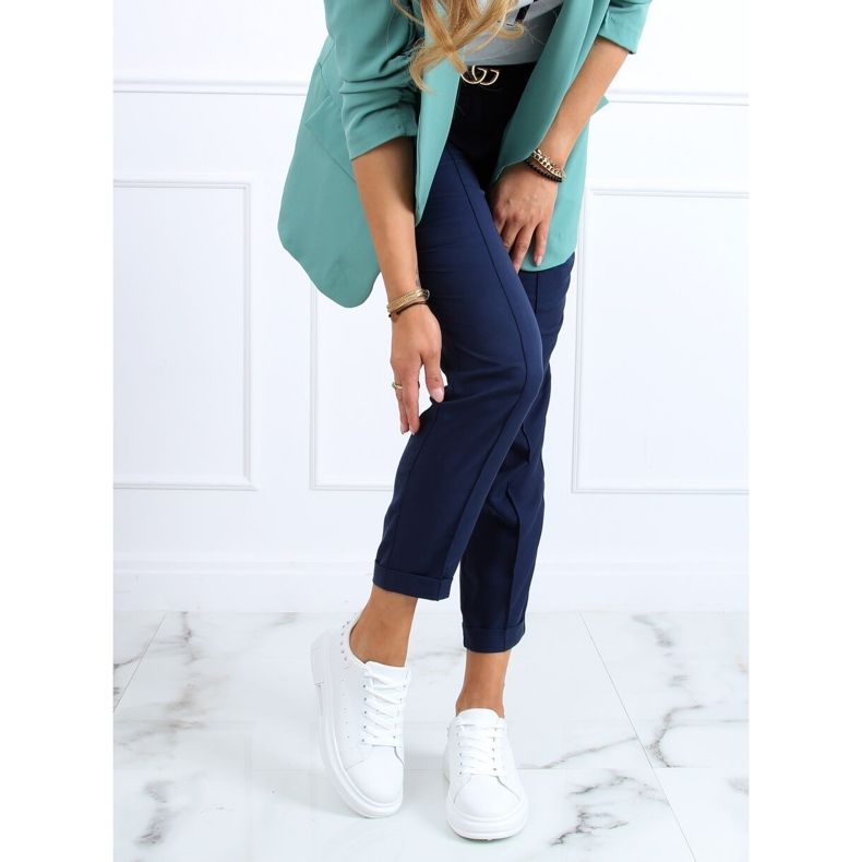 Adidași de damă albi SC36 Alb 1