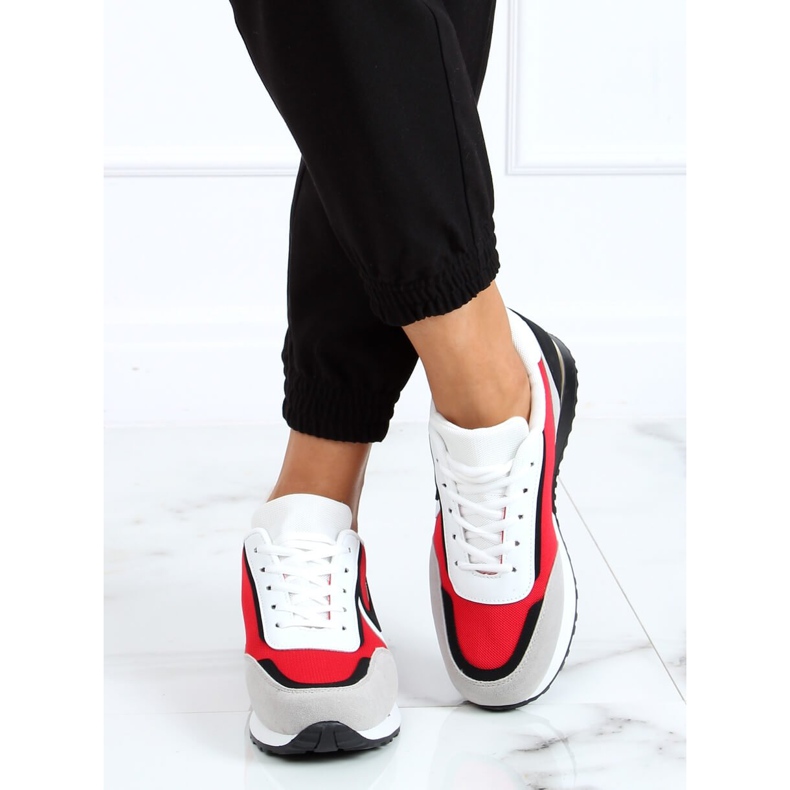 Pantofi sport multicolori VL121P Roșii 2