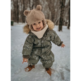 FRROCK Cizme Trappers pentru copii cu fermoar Camel Dexter maro 1