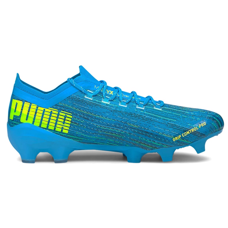 Pantofi de fotbal Puma Ultra 1.2 Fg Ag albastru-galben 106299 01 1
