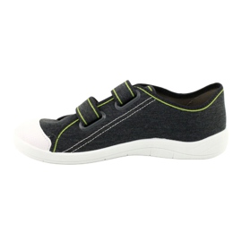 Pantofi pentru tineret Befado 124Q006 gri verde 2