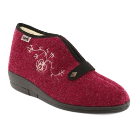 Pantofi de damă Befado pu 031D026 roșu 2