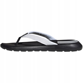 Papuci Adidas Comfort Flip Flop pentru femei, albi și negri EG2065 negru 2