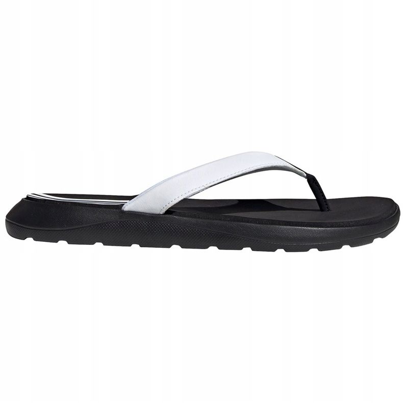 Papuci Adidas Comfort Flip Flop pentru femei, albi și negri EG2065 negru 1