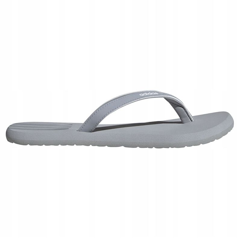 Papuci de damă Adidas Eezay Flip Flop gri-roz FY8110 1