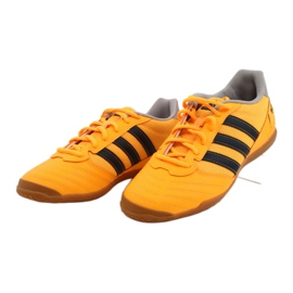 Pantofi de fotbal Adidas Super Sala In M FX6757 multicolor portocale 1