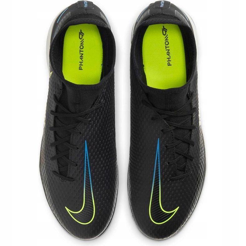 Pantofi de fotbal Nike Phantom Gt Academy Df Ic CW6668 090 negru negru 1