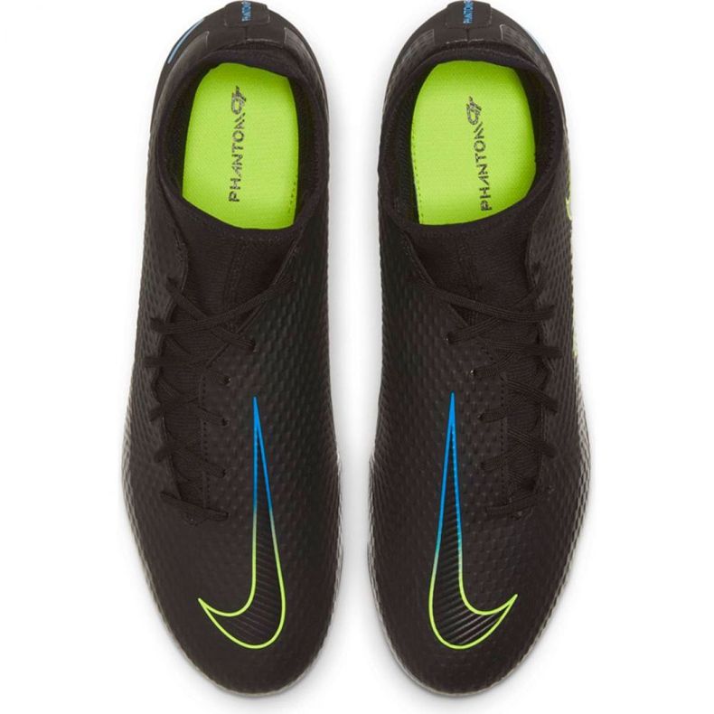 Pantofi de fotbal Nike Phantom Gt Academy Df FG / MG M CW6667-090 negru negru 1 Pantofi de fotbal Nike Phantom Gt Academy Df FG / MG M CW6667-090 negru negru 1