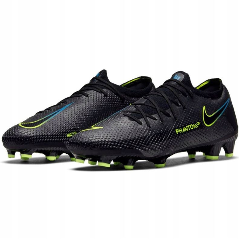 Pantofi de fotbal Nike Phantom Gt Pro Fg M CK8451-090 multicolor negru 2