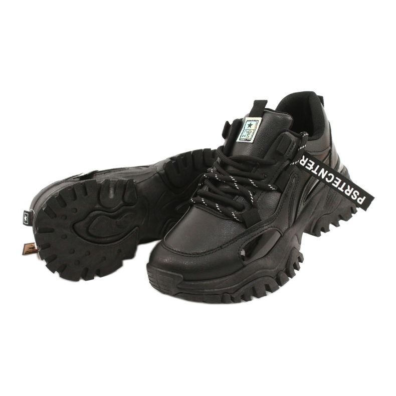 Evento Adidași sport pentru femei Știri 21SP26-3925 negru 4