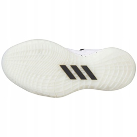 Pantof de baschet Adidas Harden Stepback 2 Jr FZ1545 alb, alb, negru alb 2
