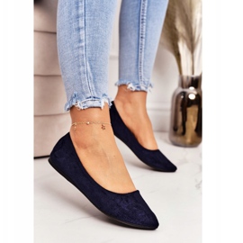 PS1 Balerină delicată în piele de piele albastră maro Spitz Dermeno albastru marin 1 PS1 Balerină delicată în piele de piele albastră maro Spitz Dermeno albastru marin 1