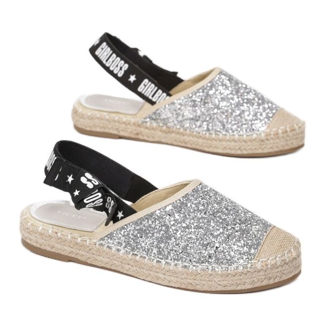 Vices Vici 9272-40 Argint bej negru 1